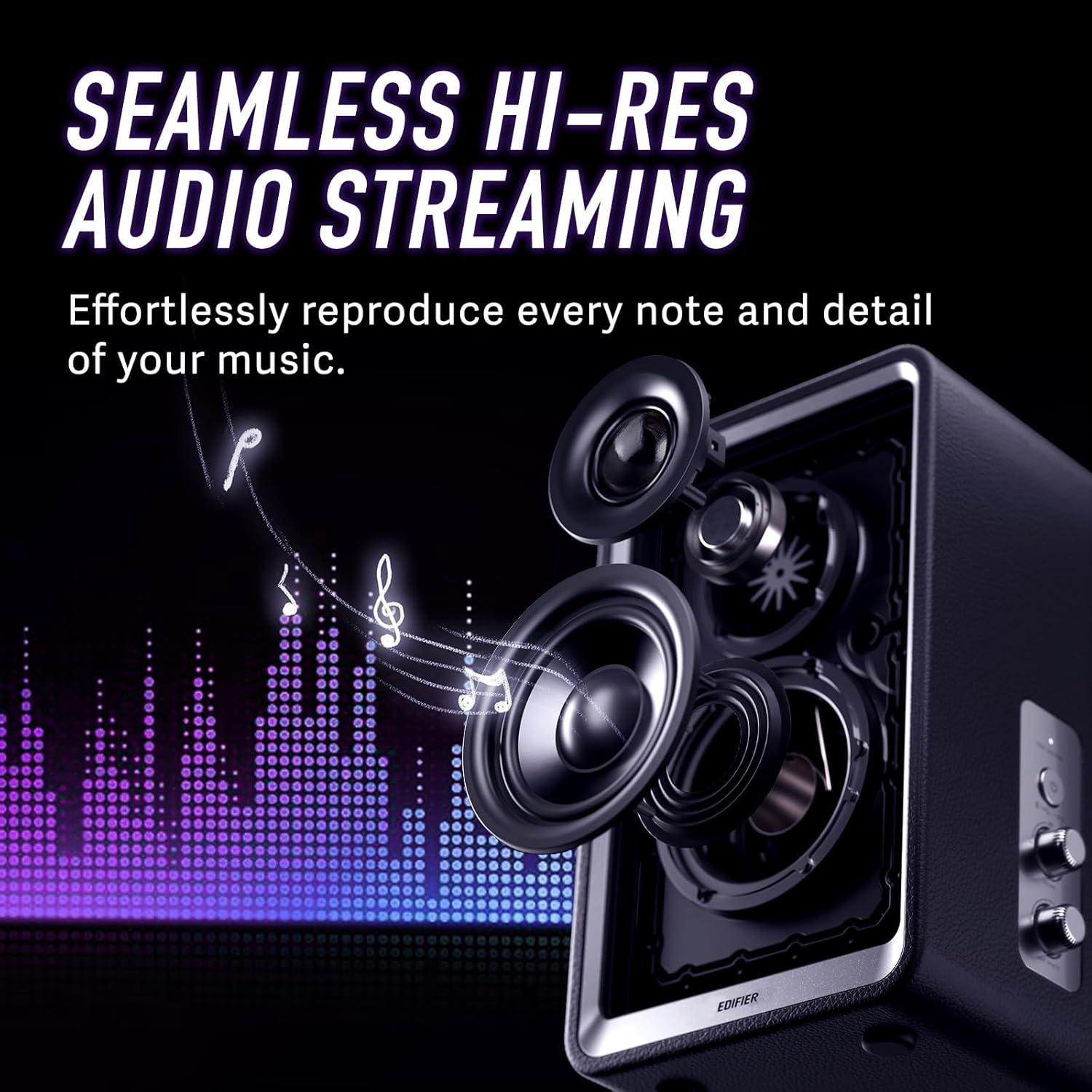 Altavoces Activos Edifier QR65 Bluetooth 70W Hi-Res Negro