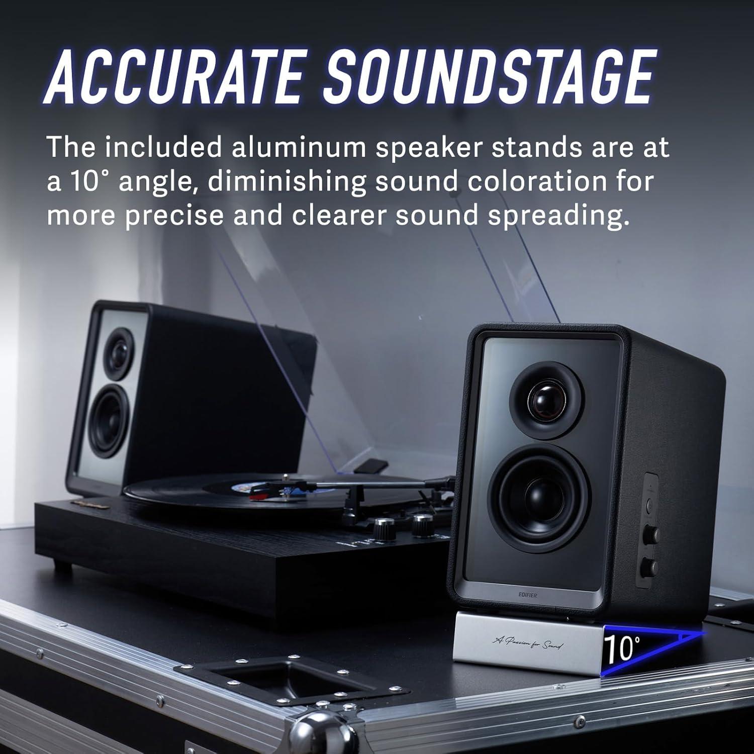 Altavoces Activos Edifier QR65 Bluetooth 70W Hi-Res Negro