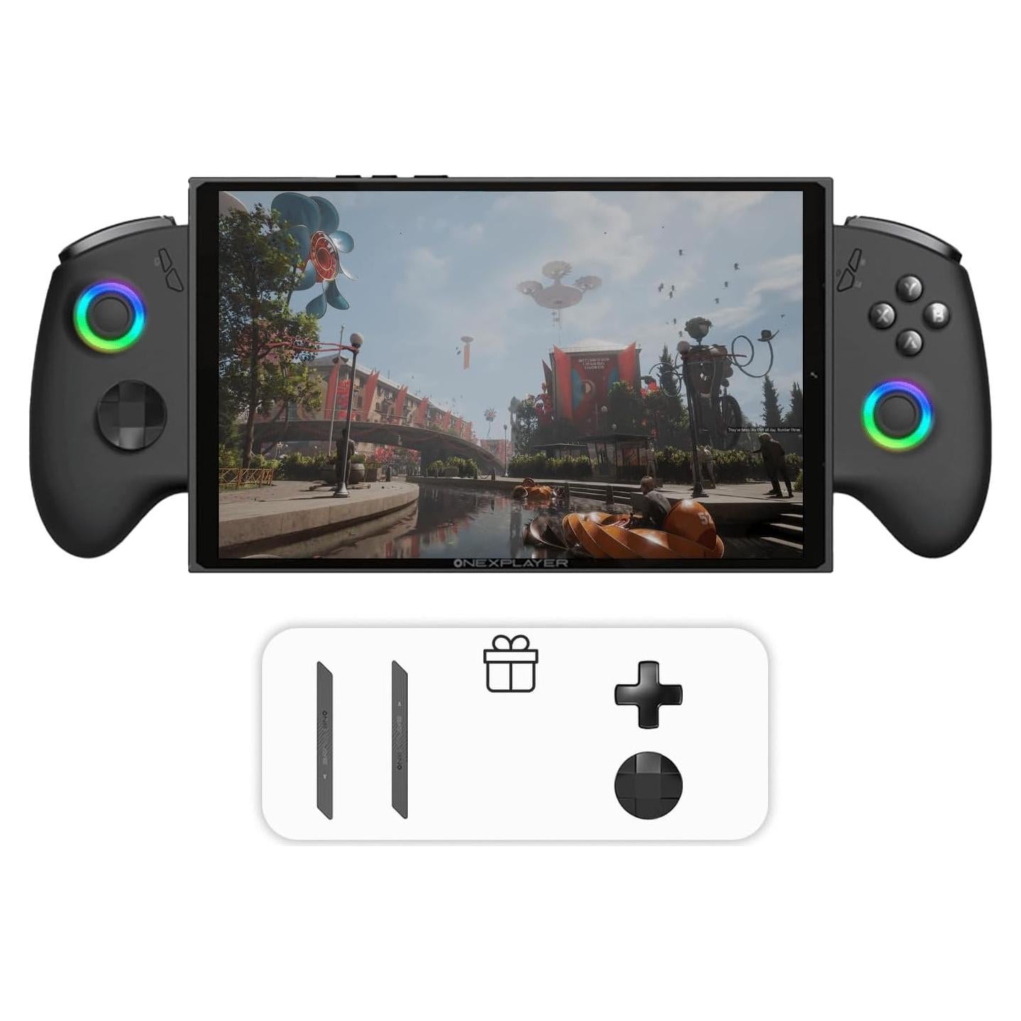 X1 Mini AMD 8840U Handheld Gaming PC - 8.8" 2.5K 144Hz Display, Ryzen 7 8840U, 16GB RAM, 1TB SSD, Windows 11-3-in-1 Portable Handheld Gaming Console