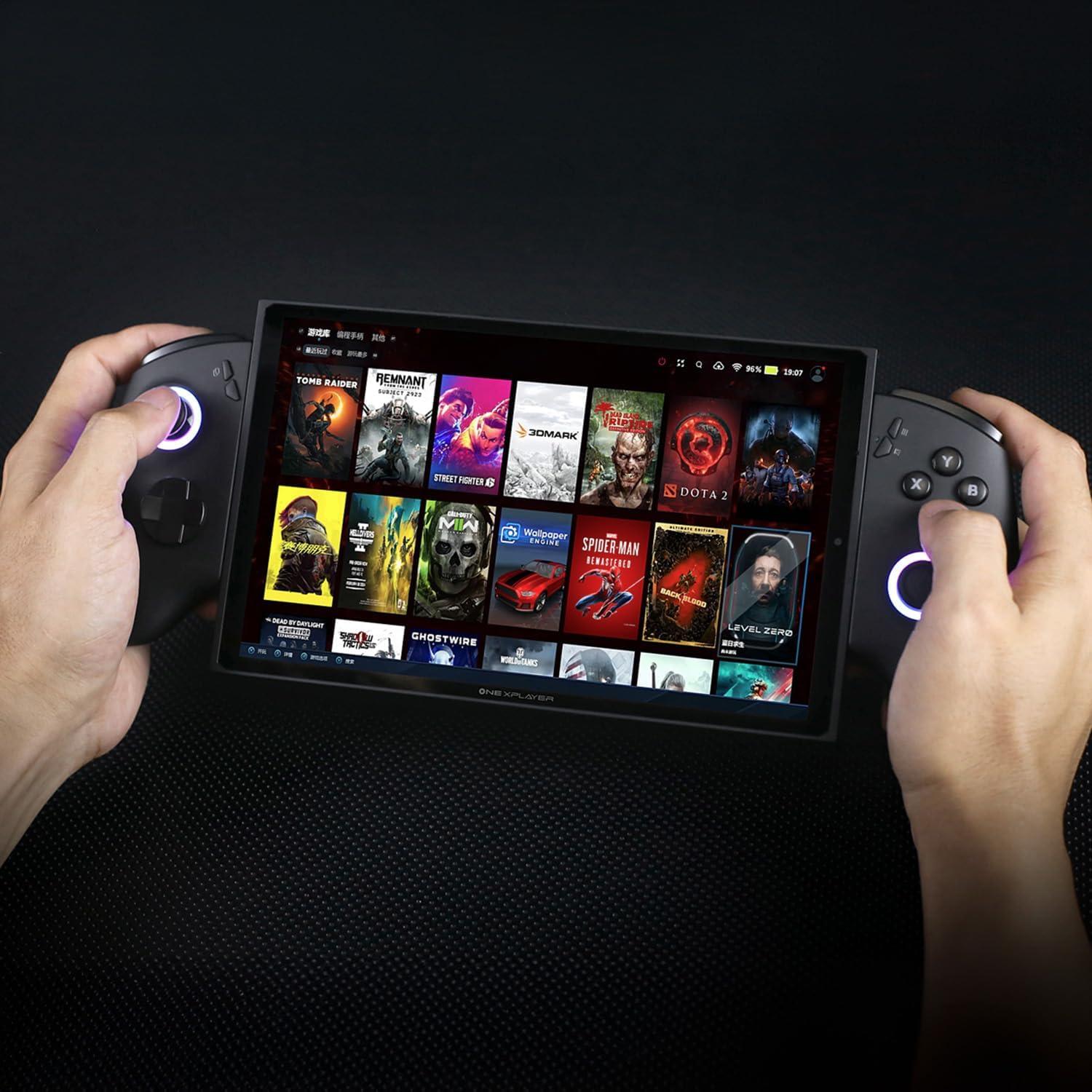 X1 Mini AMD 8840U Handheld Gaming PC - 8.8" 2.5K 144Hz Display, Ryzen 7 8840U, 16GB RAM, 1TB SSD, Windows 11-3-in-1 Portable Handheld Gaming Console