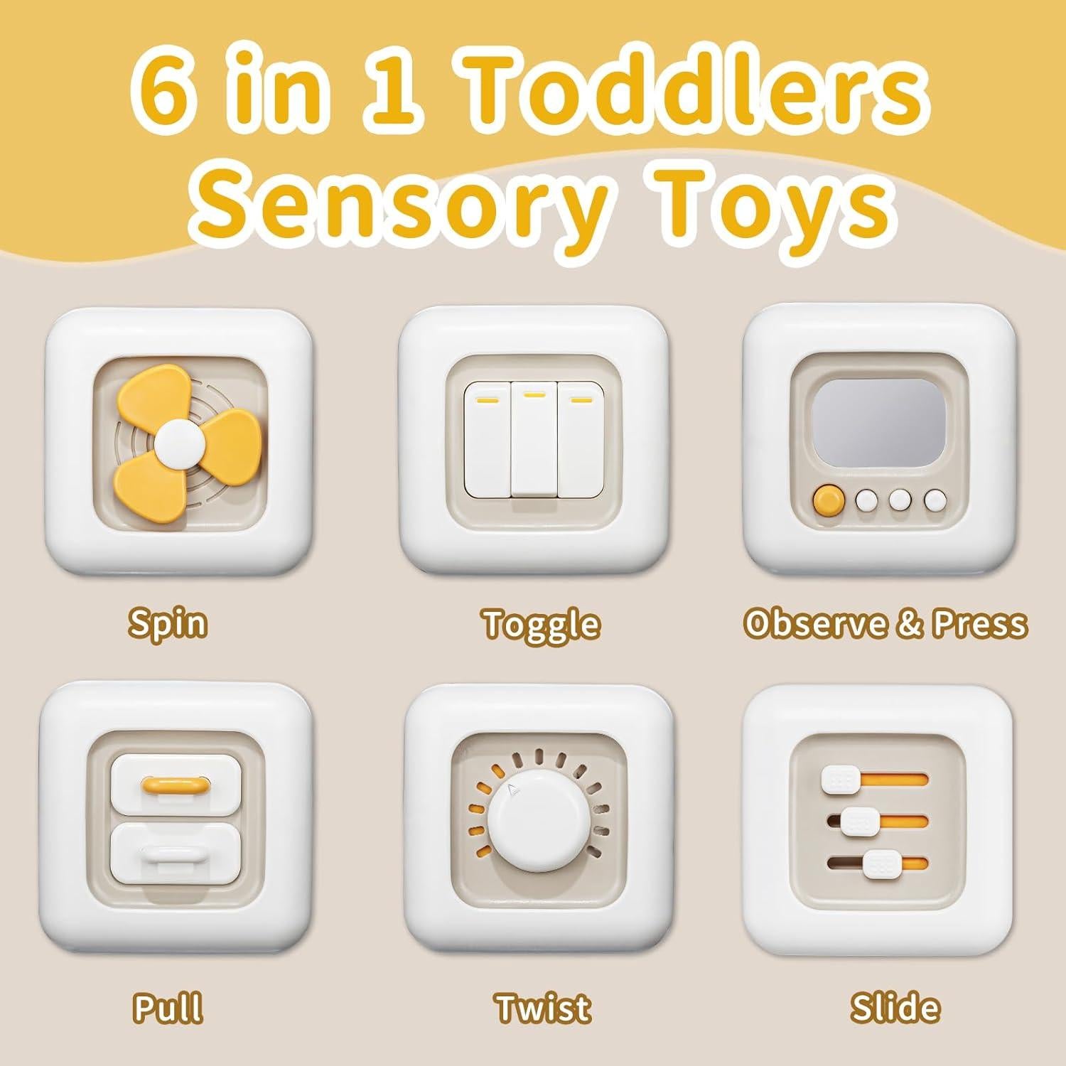 Cubo de Actividad Montessori BLF FUN para Bebés 12-18 Meses