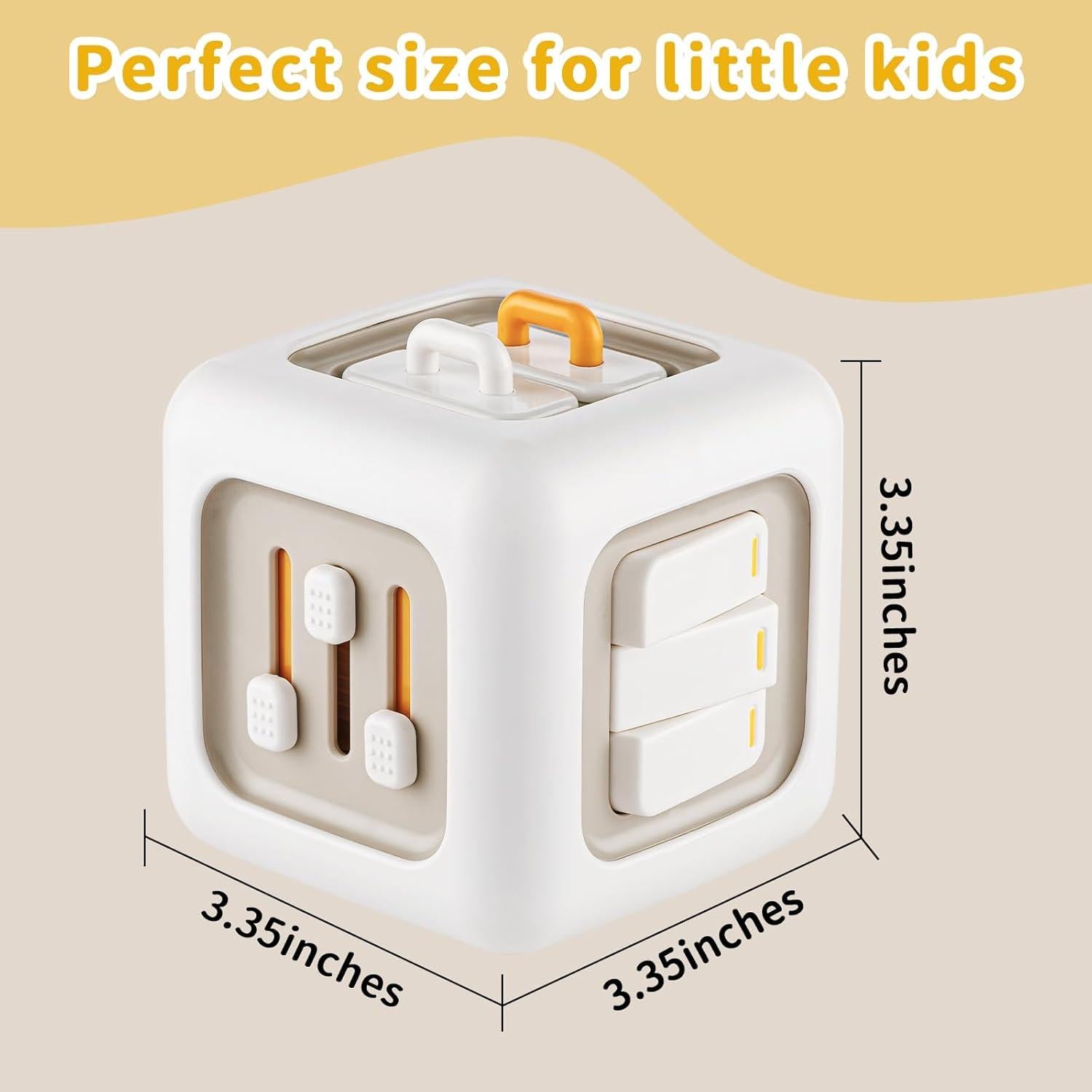 Cubo de Actividad Montessori BLF FUN para Bebés 12-18 Meses