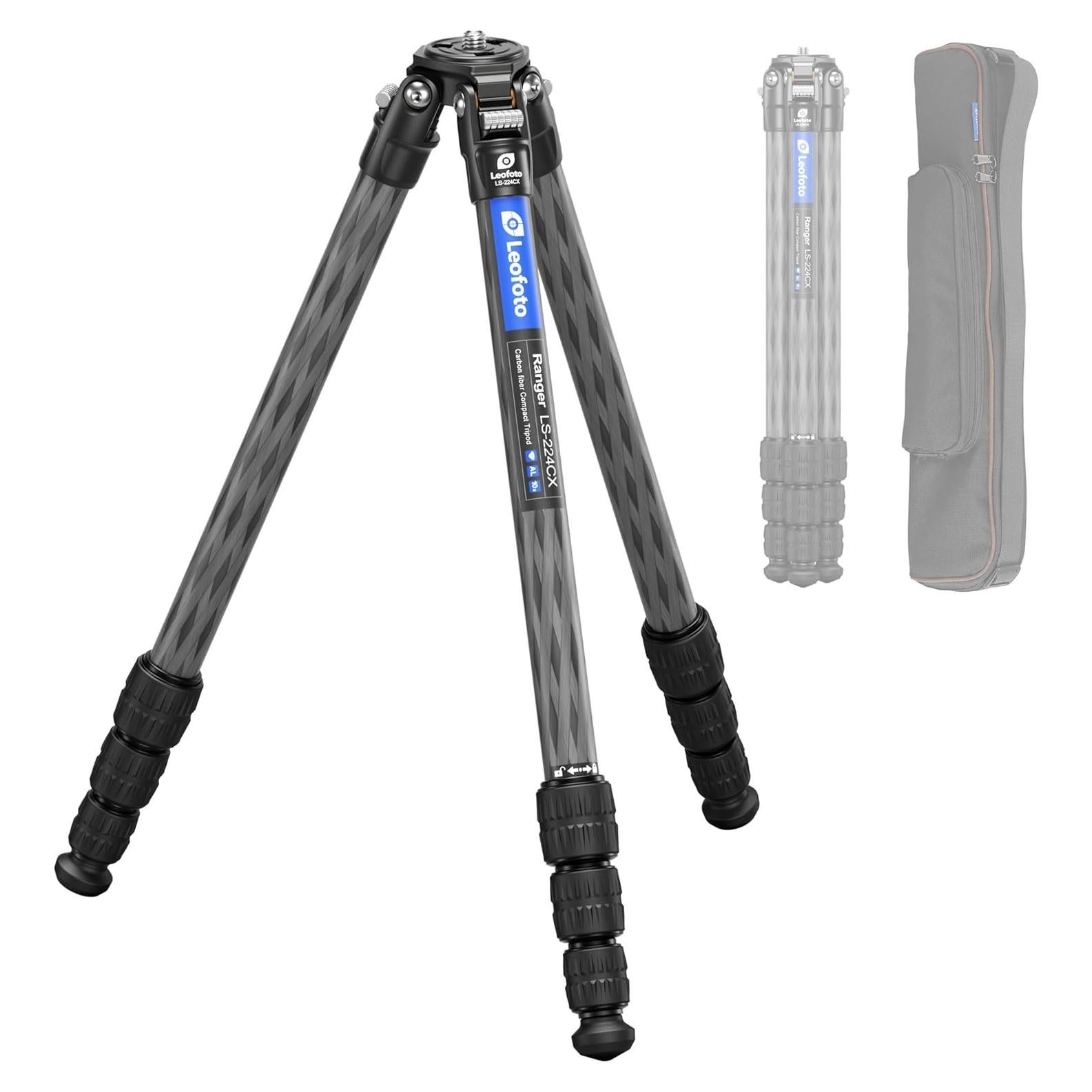 Trípode de Viaje Leofoto LS-224CX Fibra de Carbono 6kg