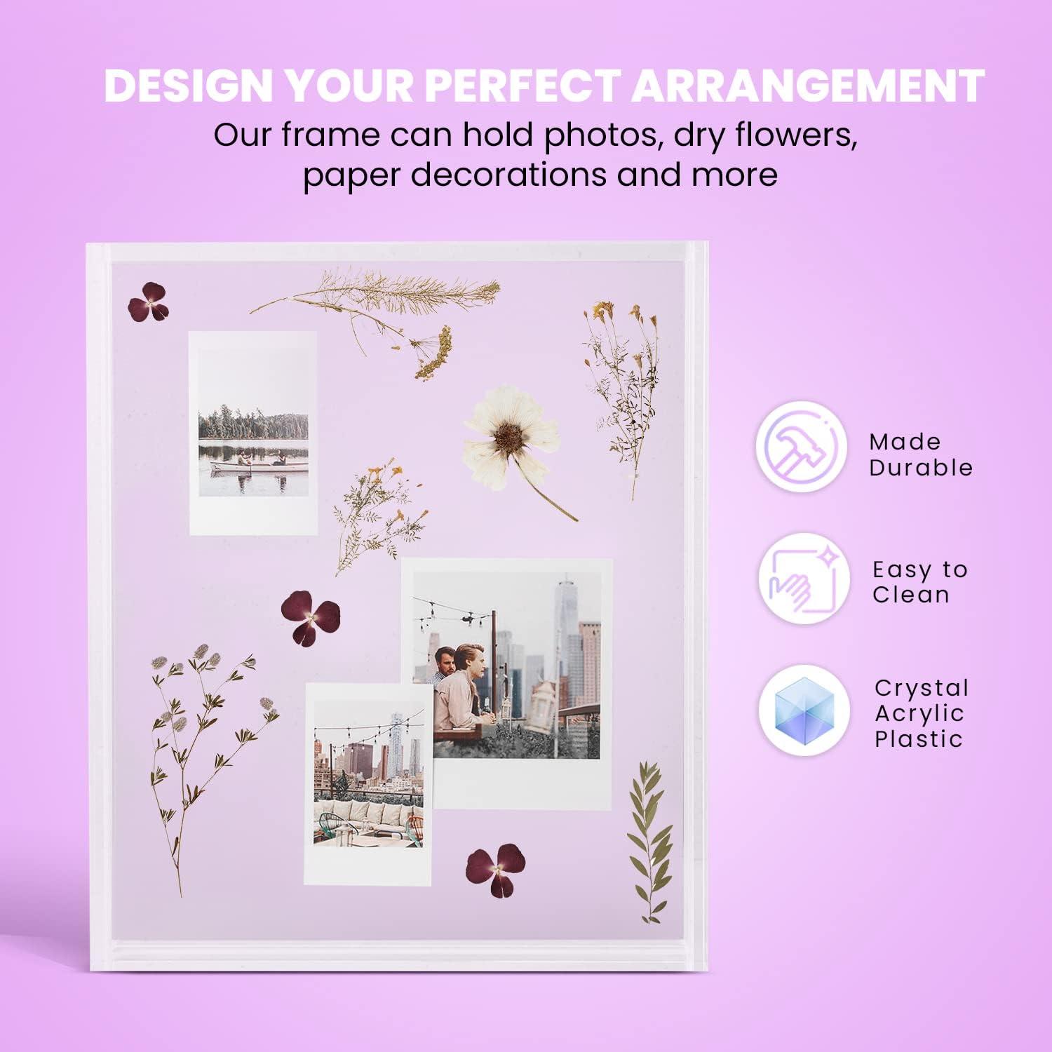 Marco de Collage Grande Elil 30x26 cm Acrílico Transparente