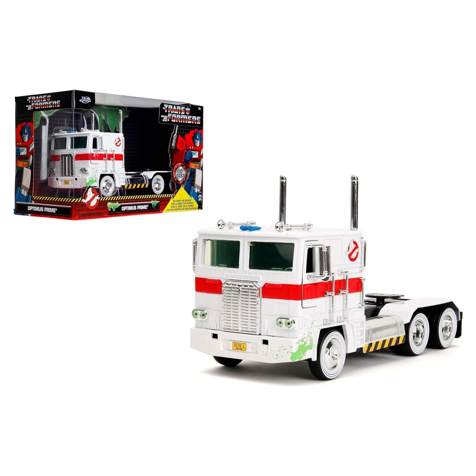 Camión Jada Toys Transformers G1 Optimus Prime 1:24