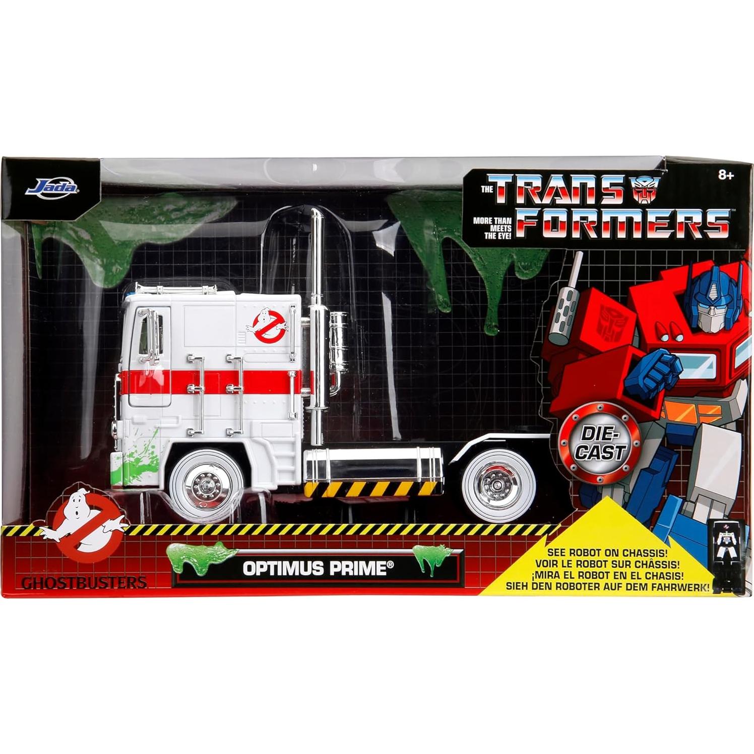 Camión Jada Toys Transformers G1 Optimus Prime 1:24