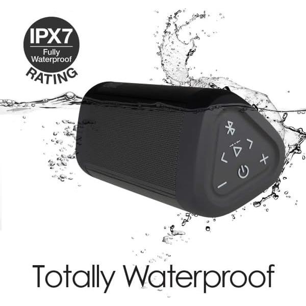 Cambridge Soundworks OontZ Ultra Bluetooth 5.4 Speaker, up to 100 Unobstructed Ft Wireless Range, IPX7 Waterproof, up to 20 hrs Playtime, Black