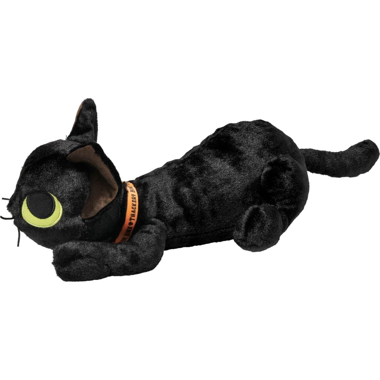 Official Hocus Pocus Plush - Thackery Binx Stuffed Animal – Halloween Plush Cat with Articulated Skeleton, Embroidered Features, and Silky Fur – Perfect Halloween Stuffed Animal Gift