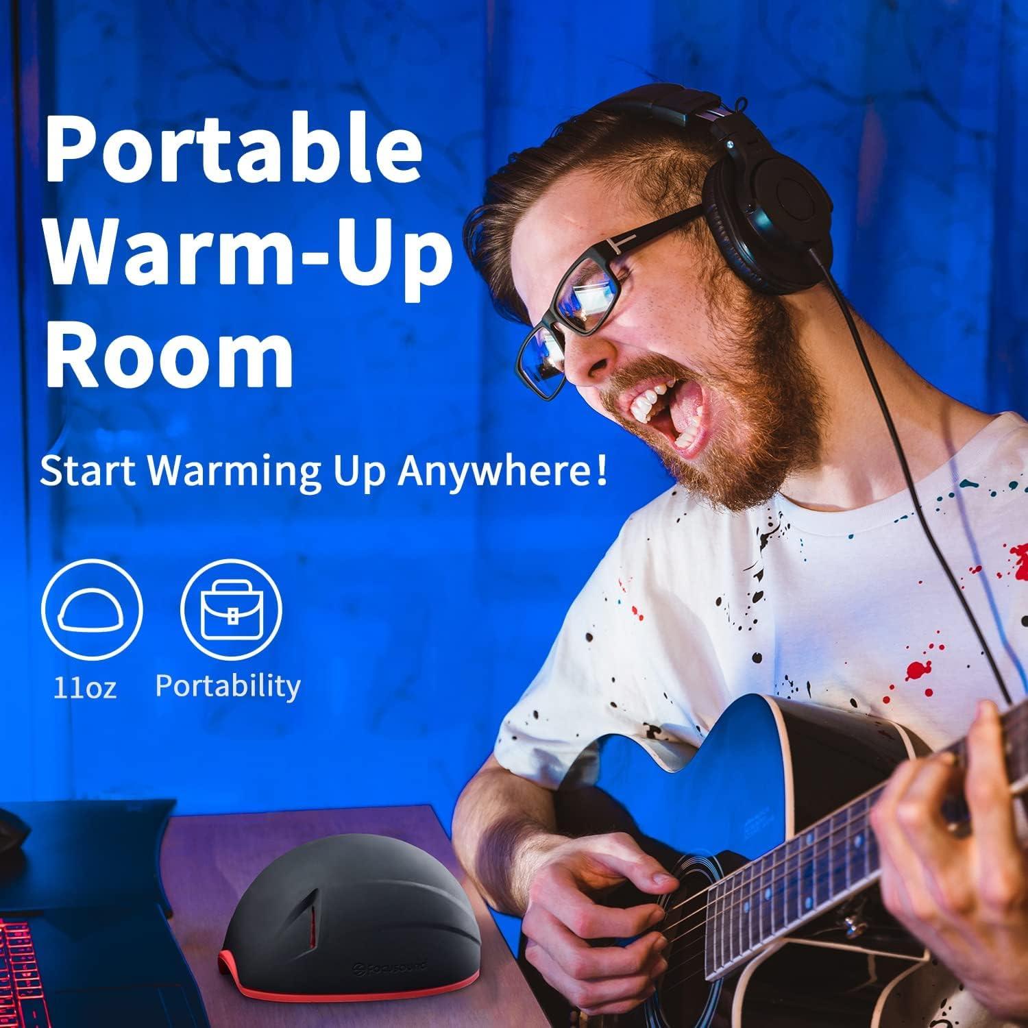 Atenuador Vocal Focusound FSV06 - Reducción 25dB, Silicona