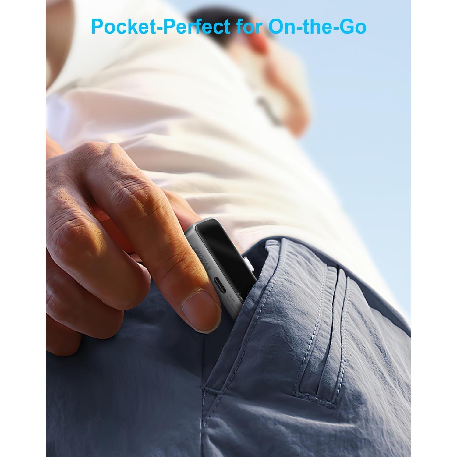 SSD Portátil MagSafe TWOPAN 1TB para iPhone 15/16 Pro