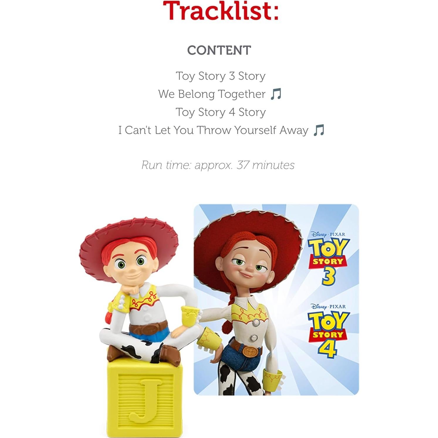 Figurita de Audio Tonies Jessie Toy Story 3 y 4 10.8 cm