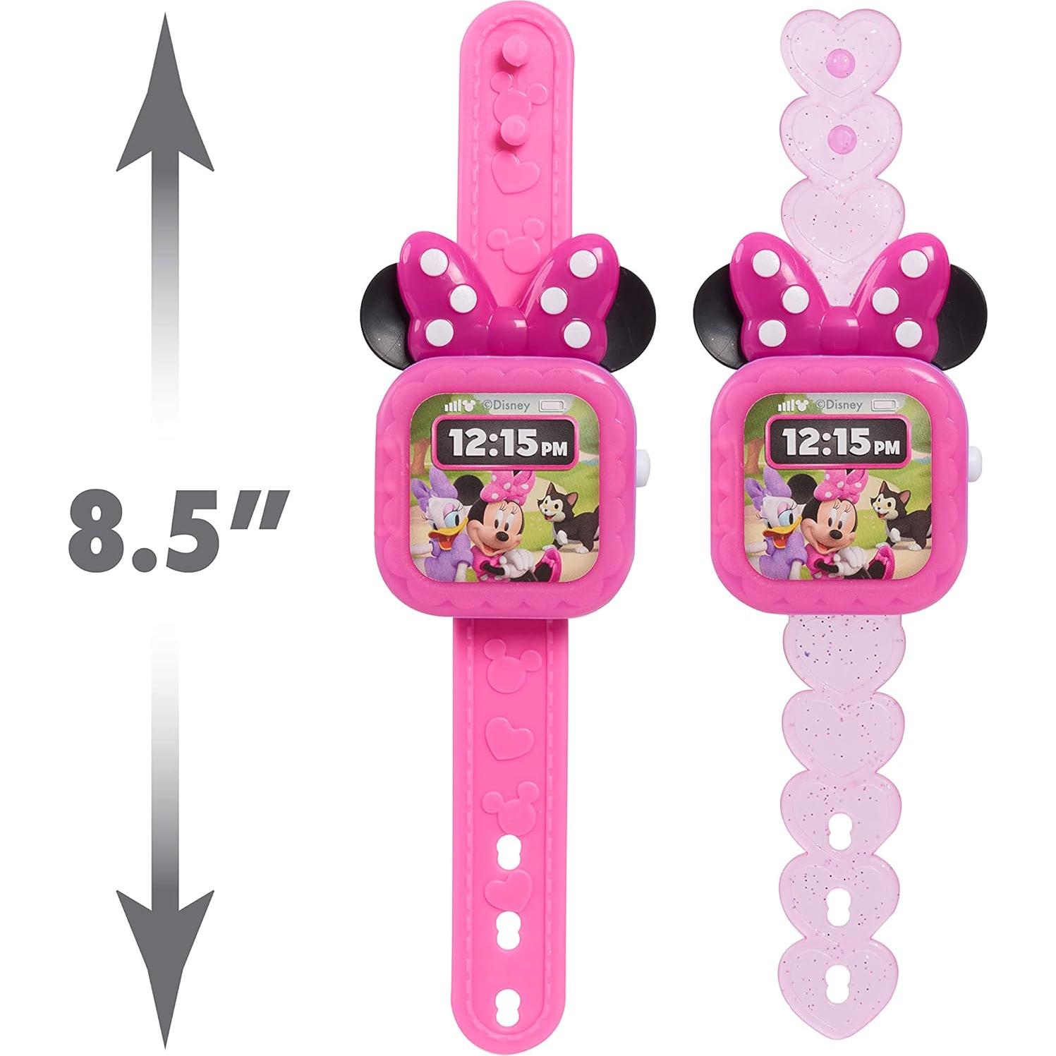Reloj Inteligente de Juguete Disney Minnie Mouse con Luces y Sonidos