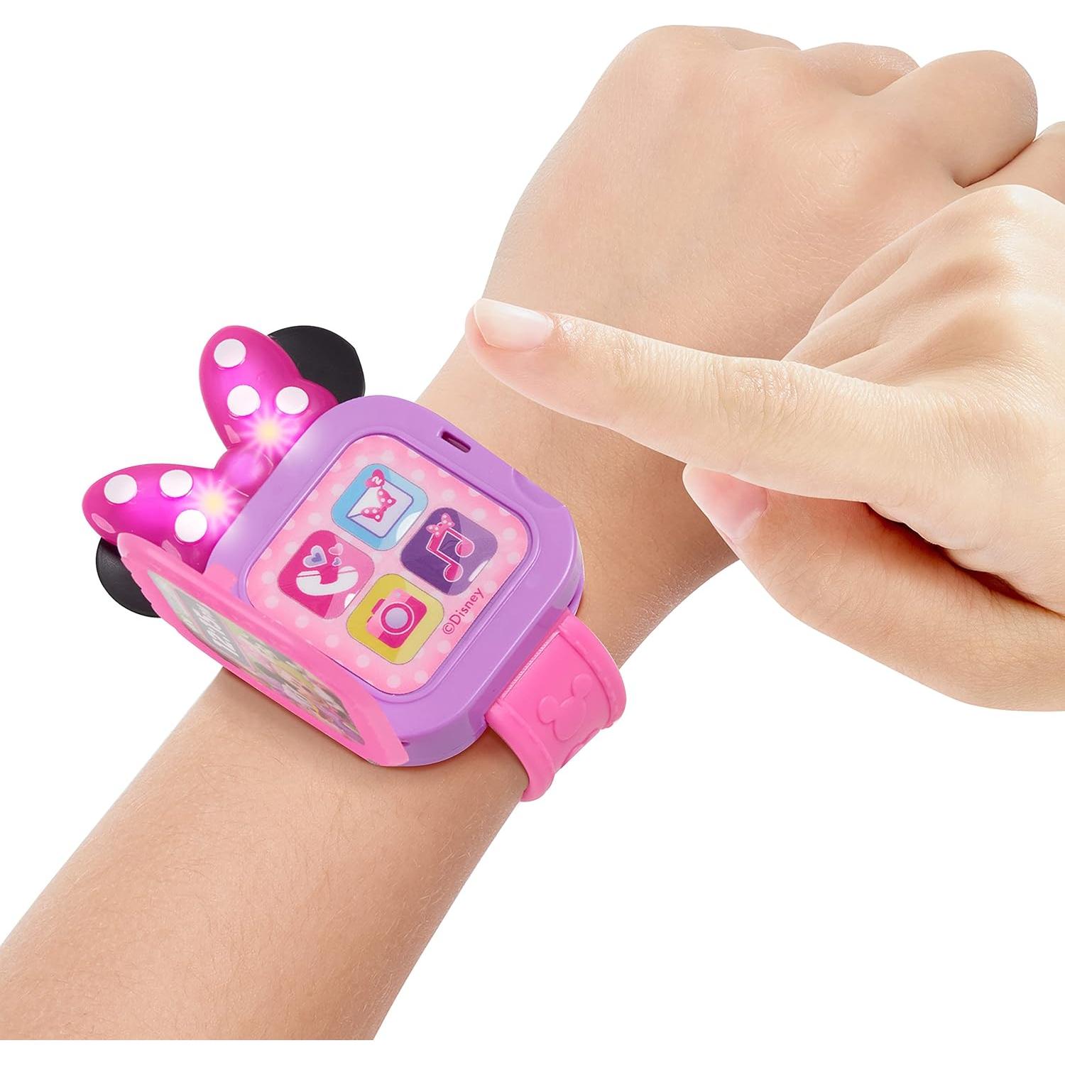 Reloj Inteligente de Juguete Disney Minnie Mouse con Luces y Sonidos