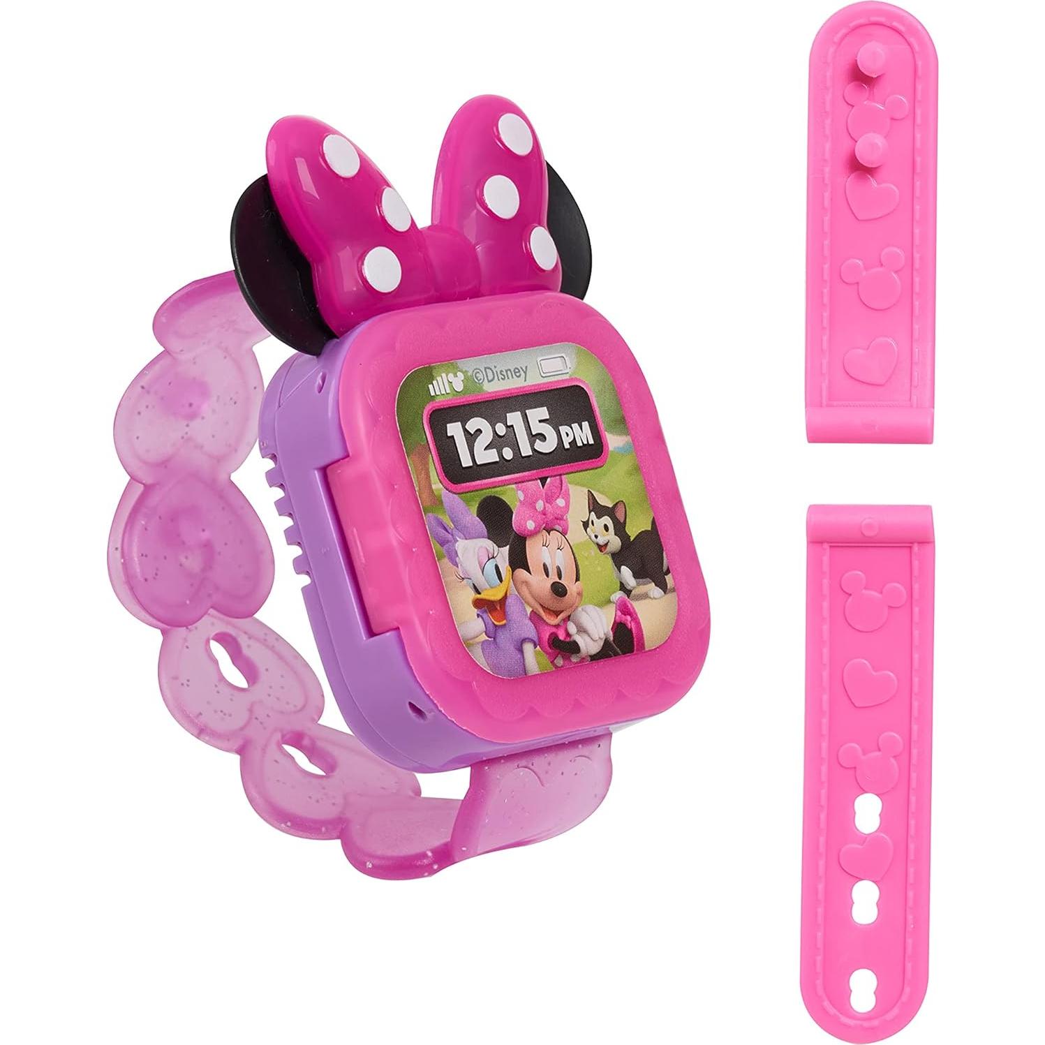 Reloj Inteligente de Juguete Disney Minnie Mouse con Luces y Sonidos