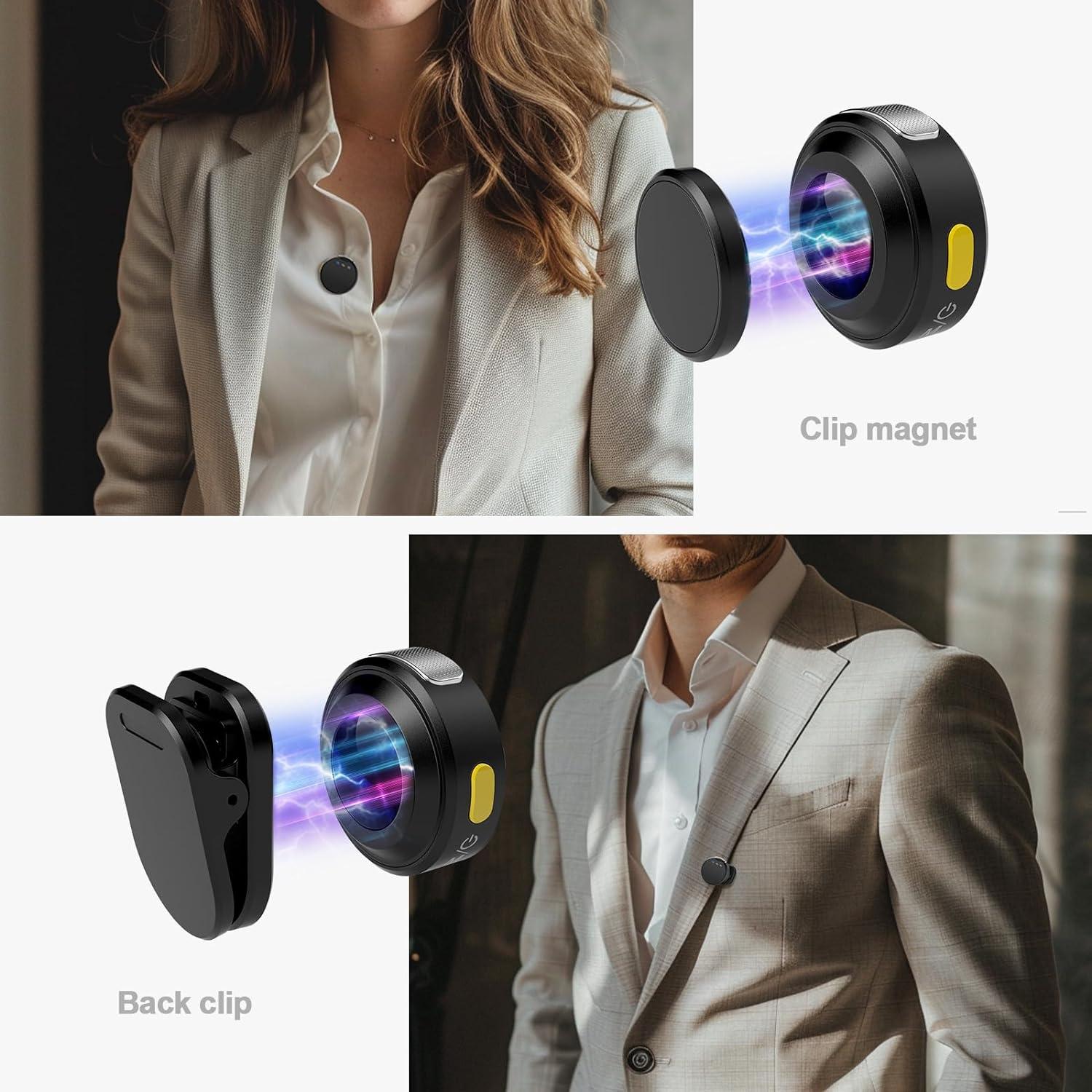 Micrófono Lavalier Inalámbrico Rythflo para iPhone/Android