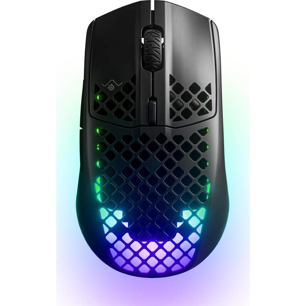 SteelSeries Aerox 3 - Ratón Gaming Inalámbrico Ultra-Ligero