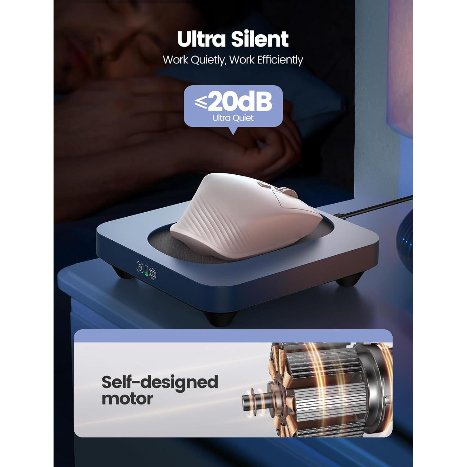 Mover de Ratón VAYDEER FMB035 con Plataforma Ampliada y LED