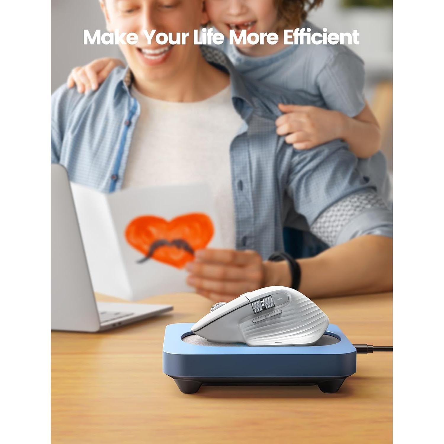 Mover de Ratón VAYDEER FMB035 con Plataforma Ampliada y LED