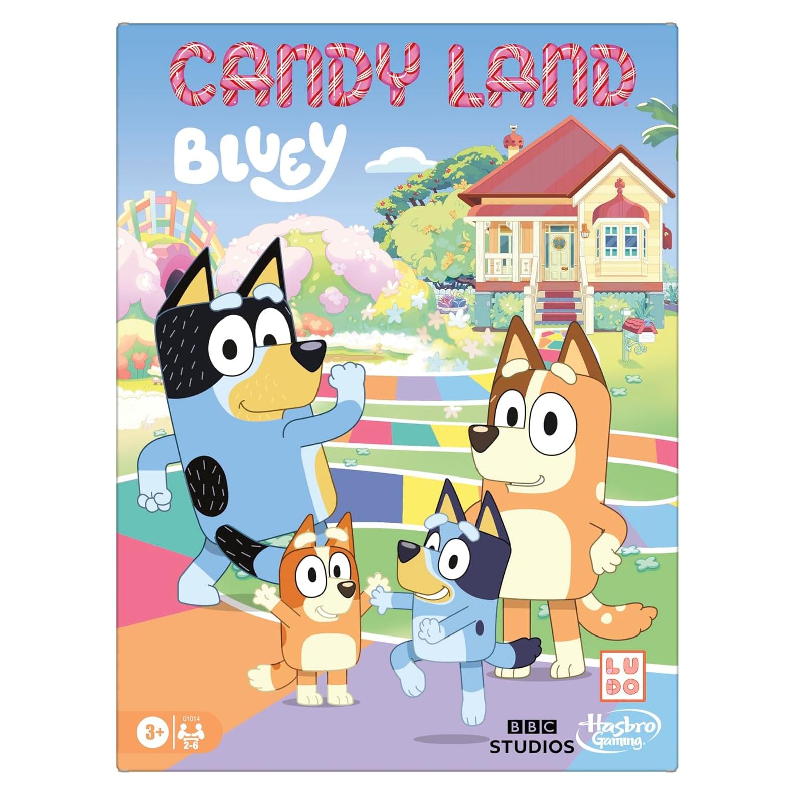 Juego de Mesa Hasbro Candy Land Bluey 2-6 Jugadores