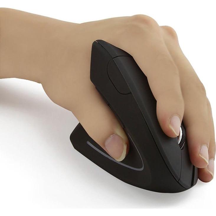 Ratón Inalámbrico Ergonómico Vertical SXBan para Zurdos 1600 DPI