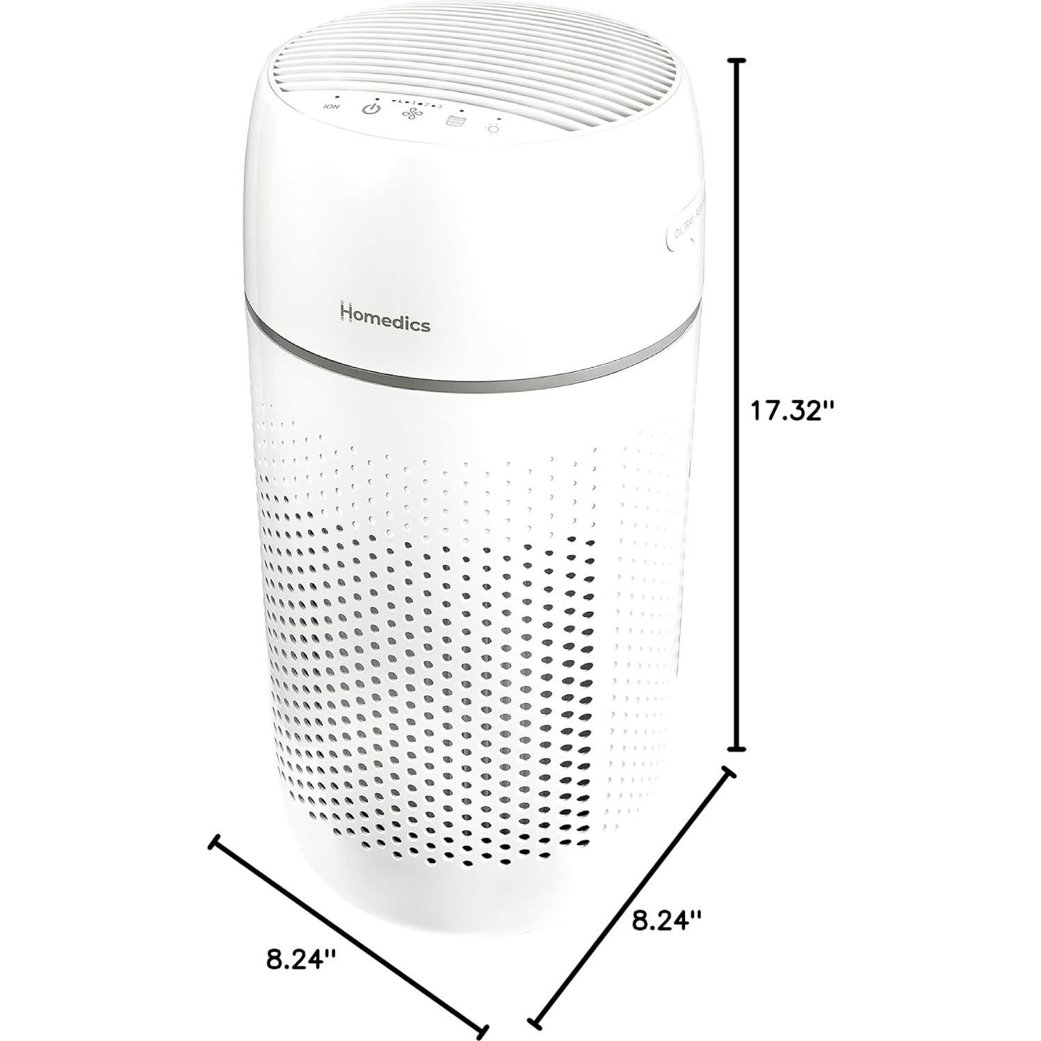 Purificador de Aire Homedics T22 5 en 1 HEPA UV-C 40W