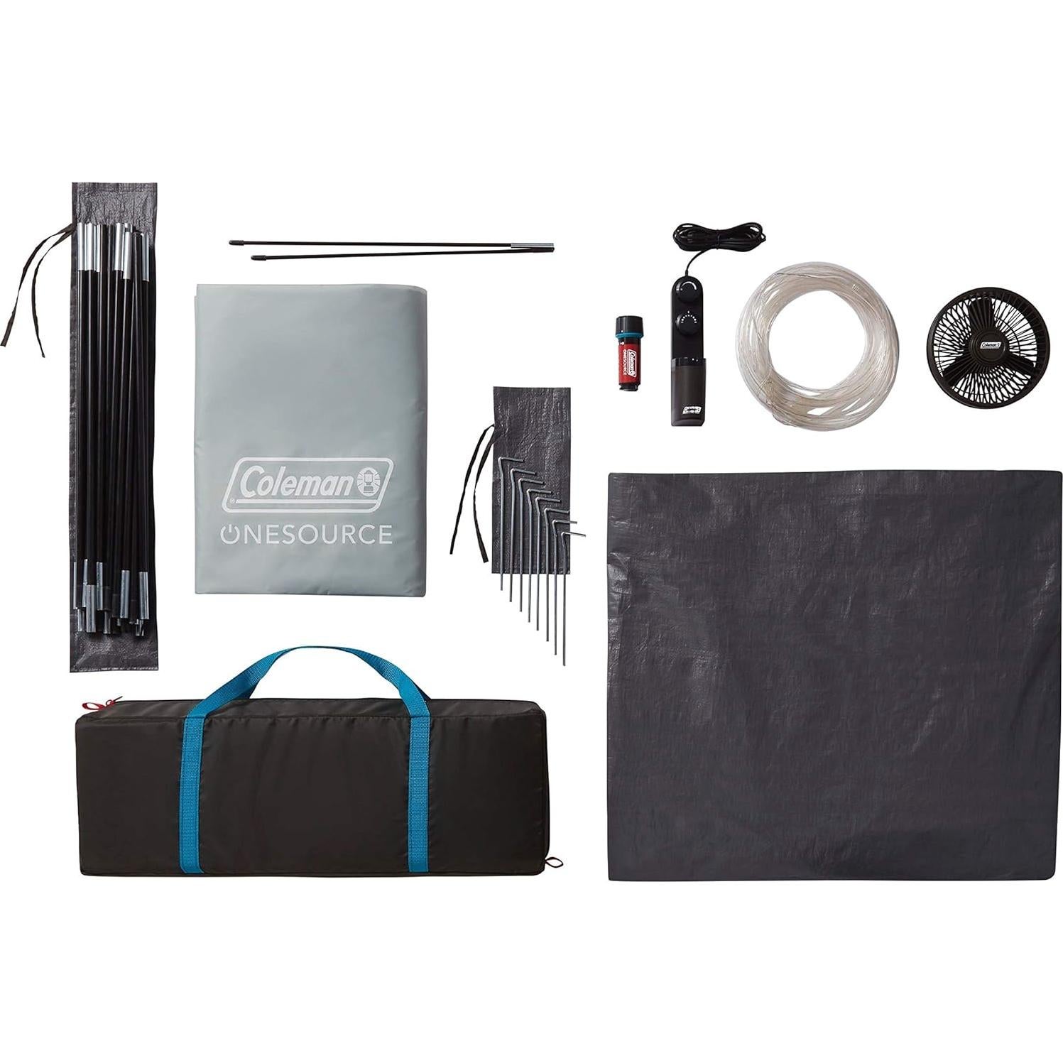 Tienda de Camping Coleman OneSource 4 Personas con Ventilador y LED