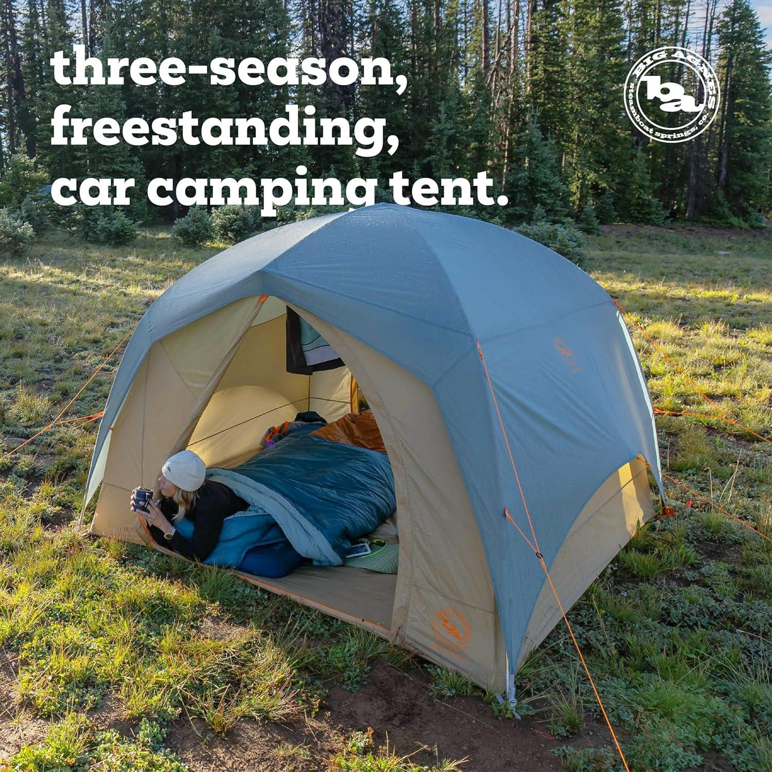 Tienda de Camping Big Agnes Gran Casa 4 Personas Impermeable