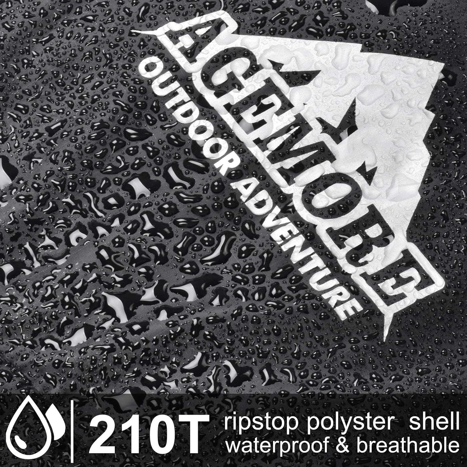 Saco de dormir AGEMORE XL Franela Algodón Impermeable 3 Estaciones