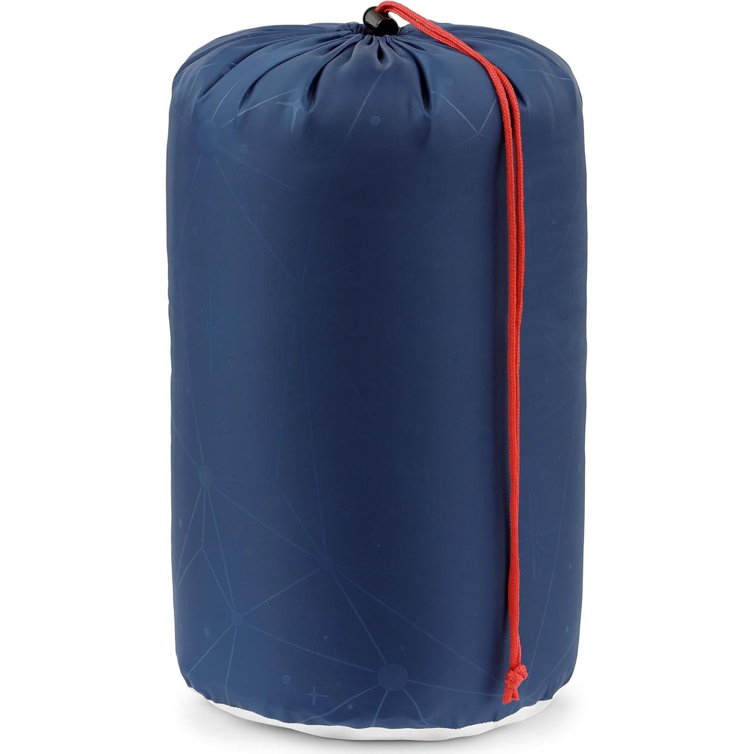 Saco de Sueño Juvenil CORE 50 Grados Azul Galaxia 3 Temporadas