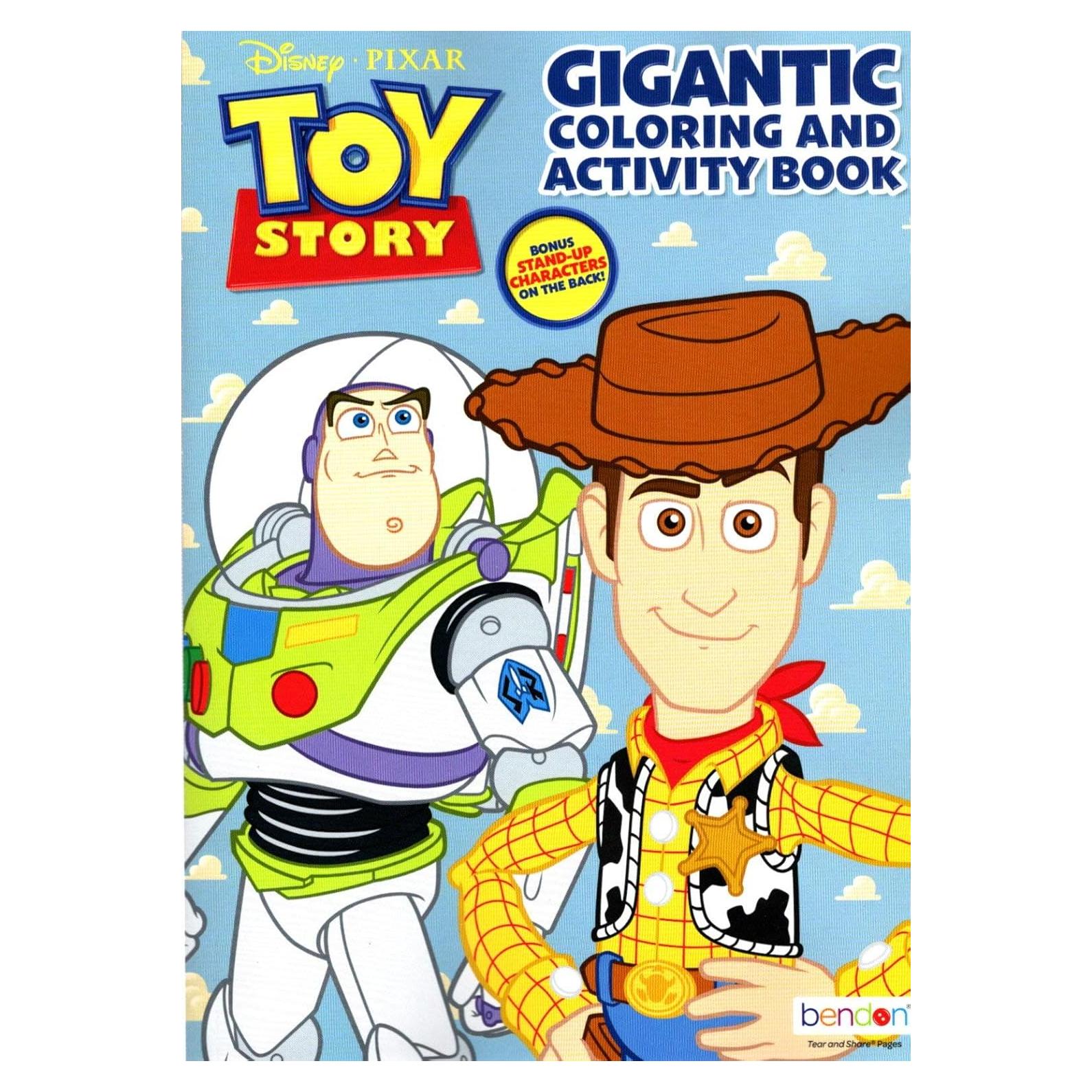 Libro Gigante para Colorear Disney Pixar Toy Story - 120 Páginas