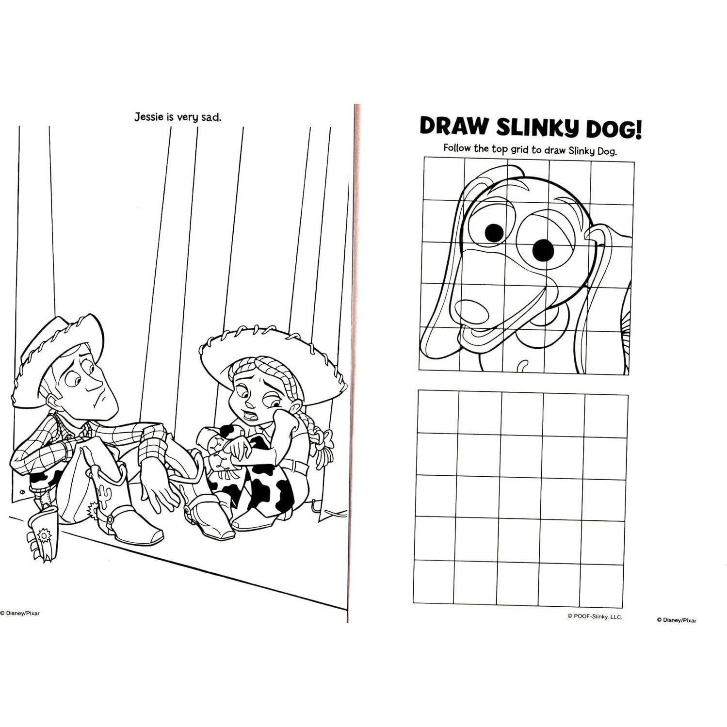 Libro Gigante para Colorear Disney Pixar Toy Story - 120 Páginas