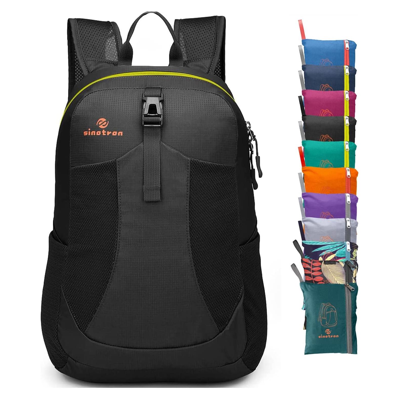 Mochila Plegable Sinotron 22L Nylon Ligera para Senderismo
