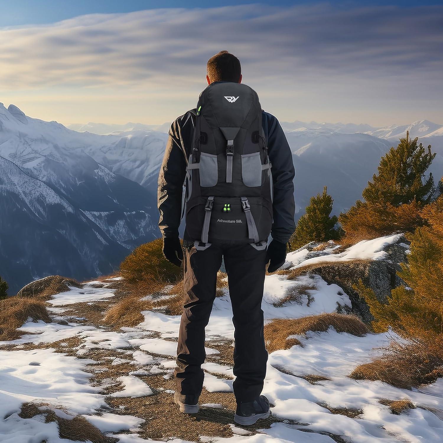 Mochila de Senderismo Russel Molly 50L Resistente al Agua