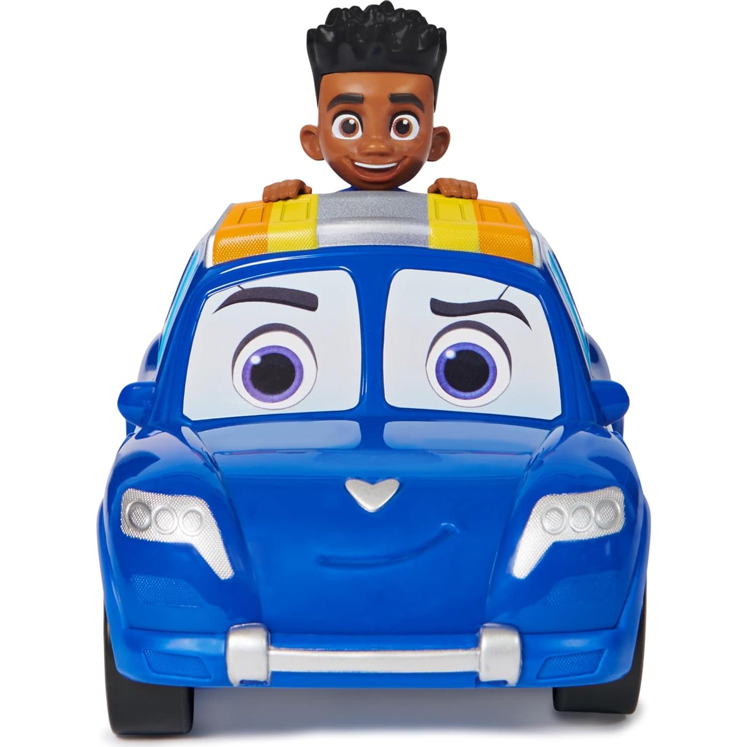 Coche de Juguete Disney Junior Firebuds Piston con Retroceso