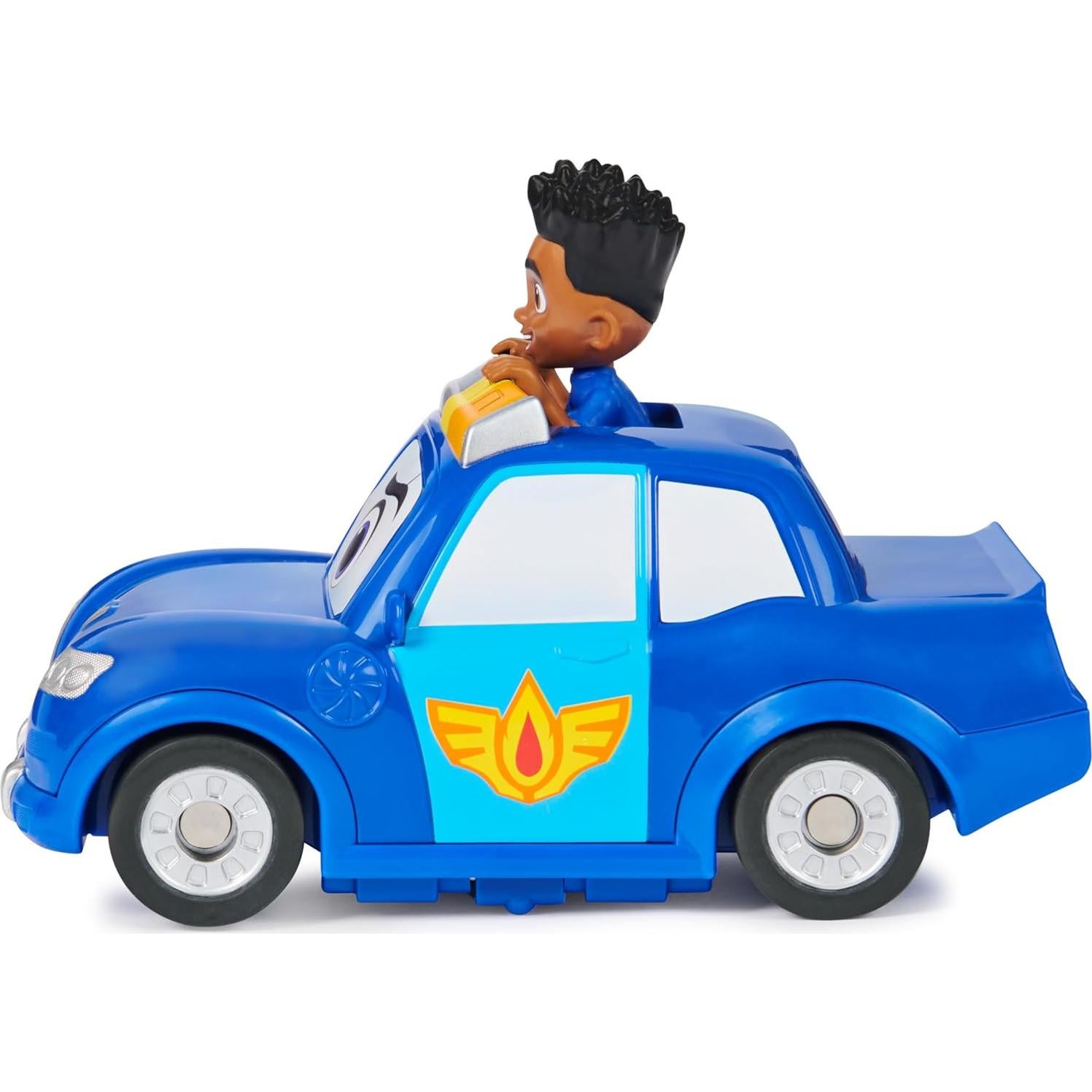 Coche de Juguete Disney Junior Firebuds Piston con Retroceso