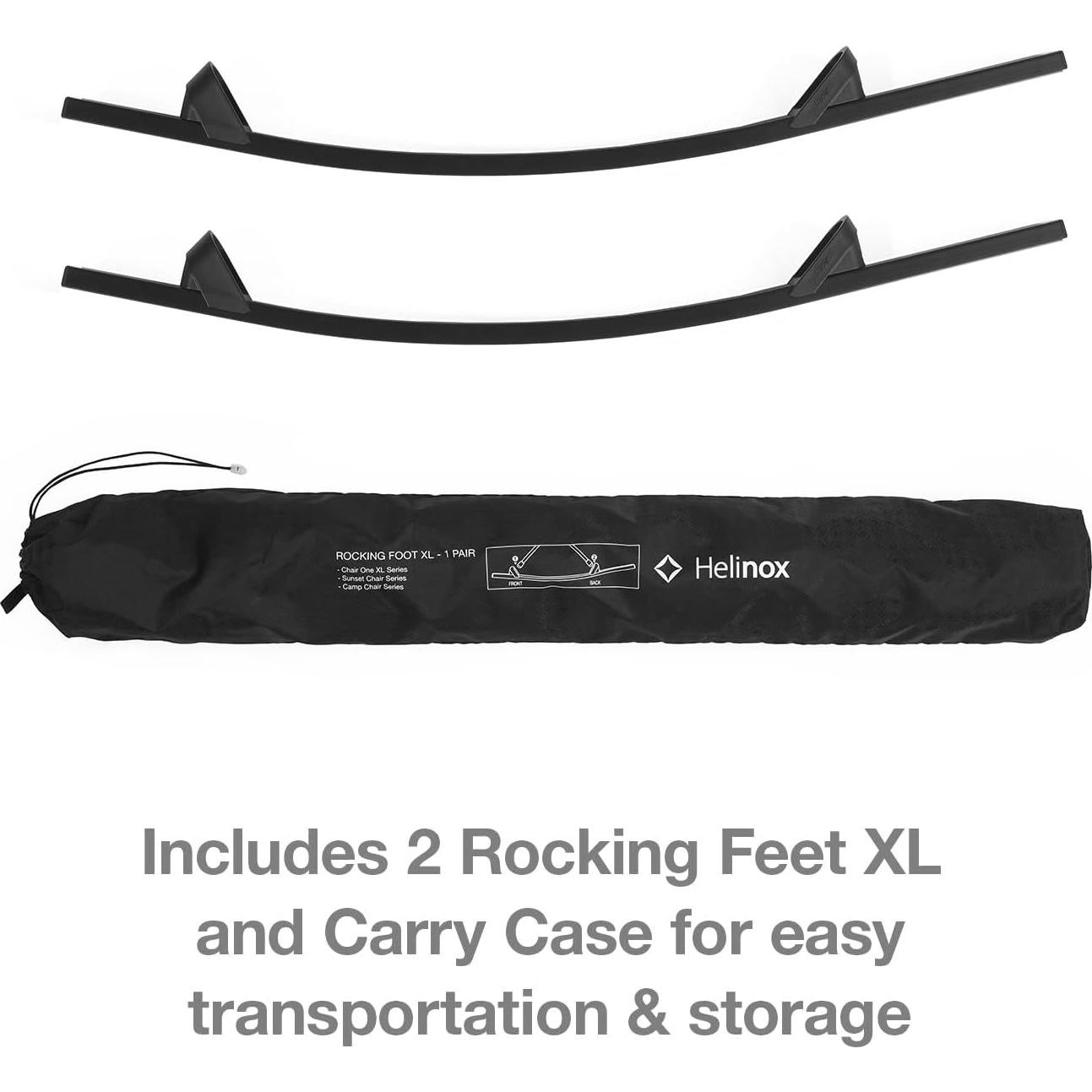 Helinox Camp Chair Rocking Accessory Runners (Set of 2), Chair One XL/Sunset Chair/Savanna Chair