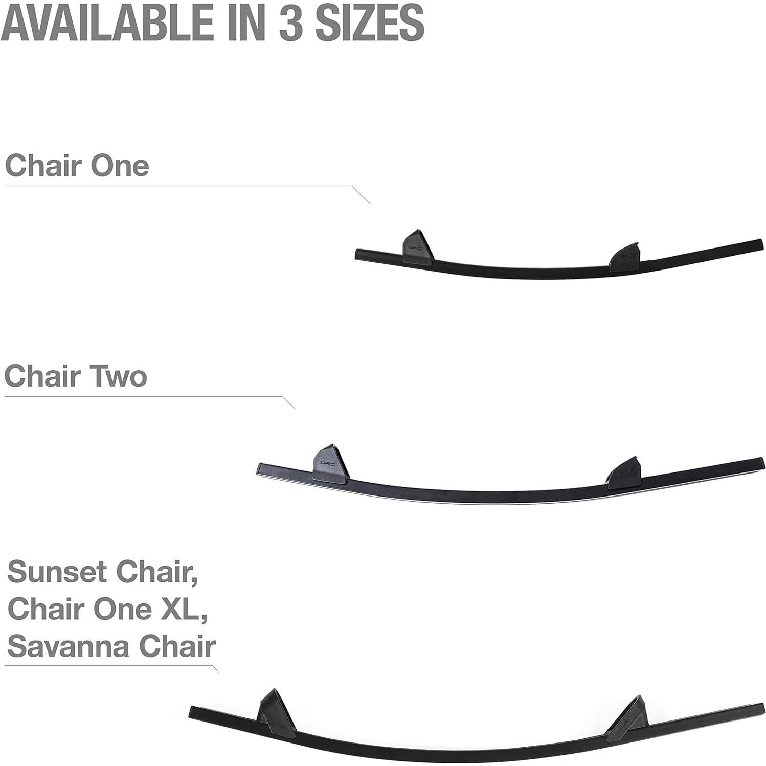 Helinox Camp Chair Rocking Accessory Runners (Set of 2), Chair One XL/Sunset Chair/Savanna Chair