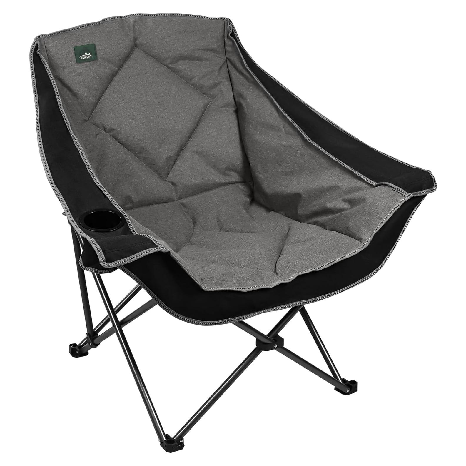 Silla de Camping Plegable Northroad Oxford Acolchada 136 kg