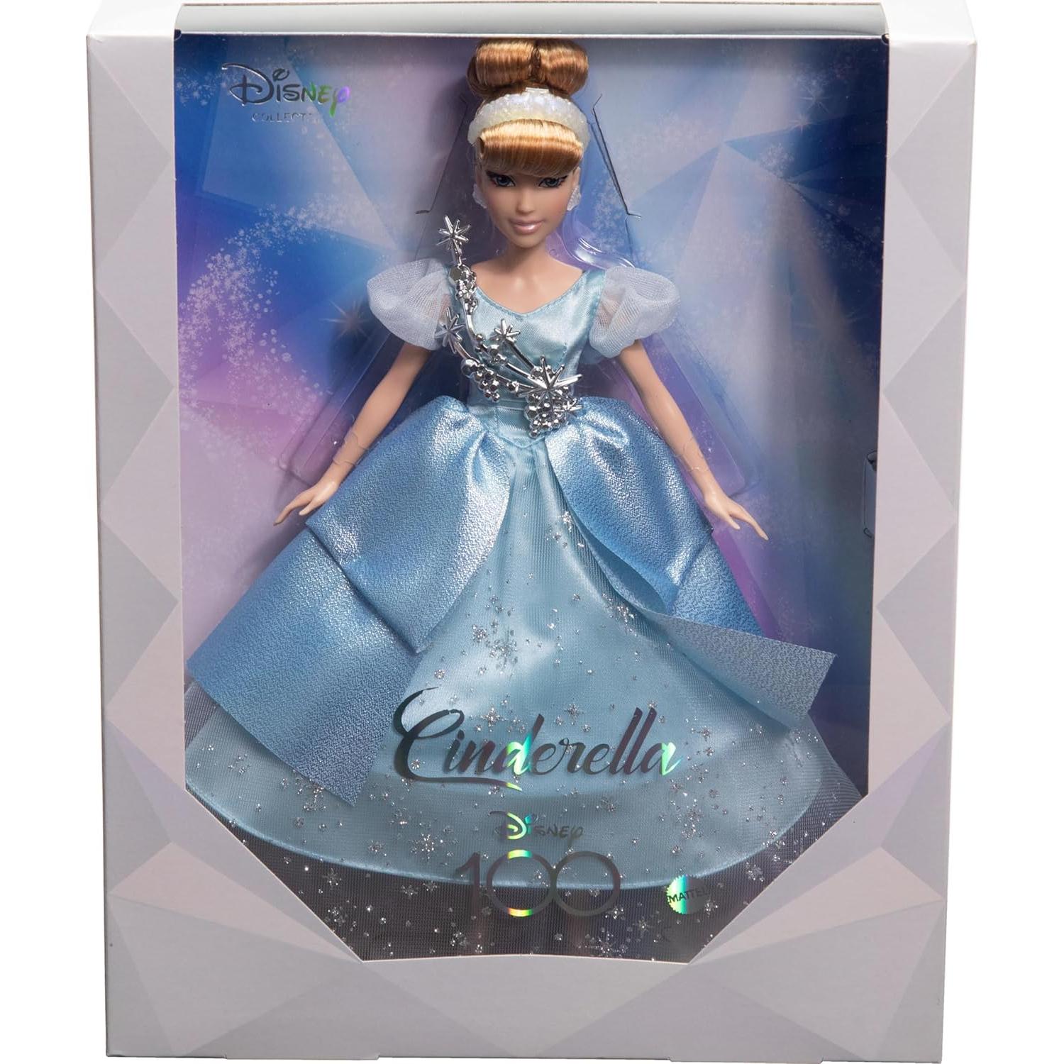 Muñeca de Coleccionista Cenicienta Mattel 100 Años Disney