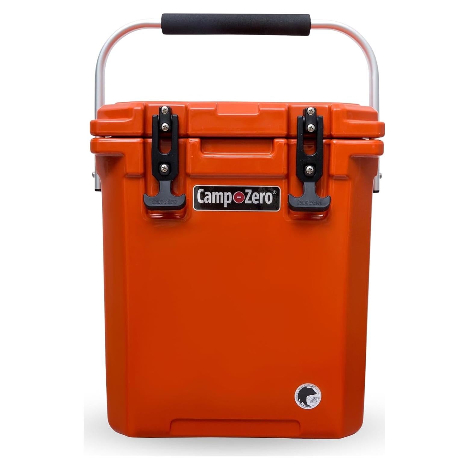 Enfriador Portátil CAMP-ZERO 16L Naranja para Camping y Picnic