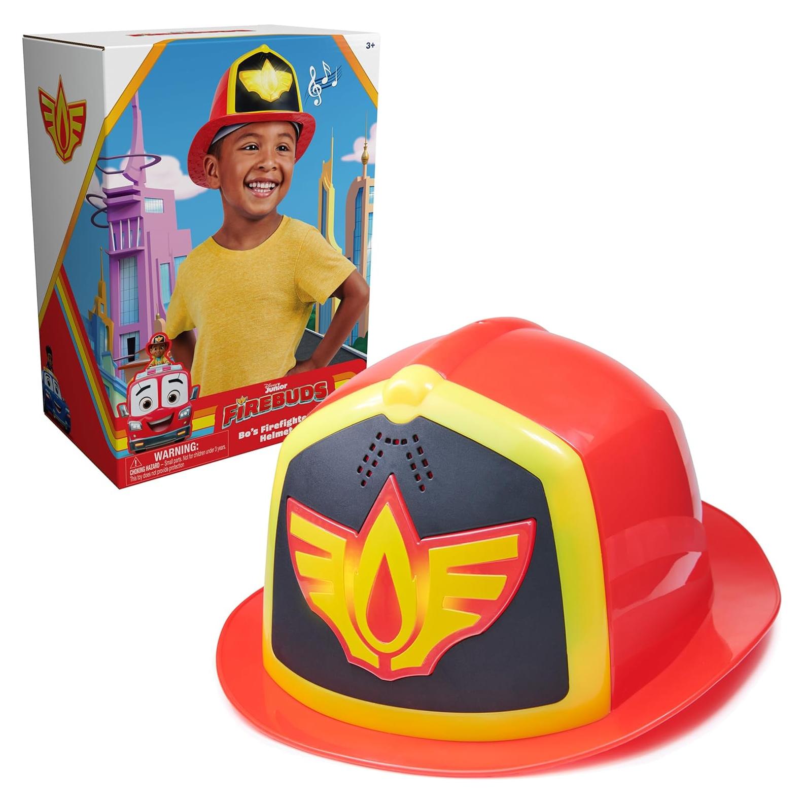 Casco de Bombero Bo Disney Junior con Luz y Sonidos 3+