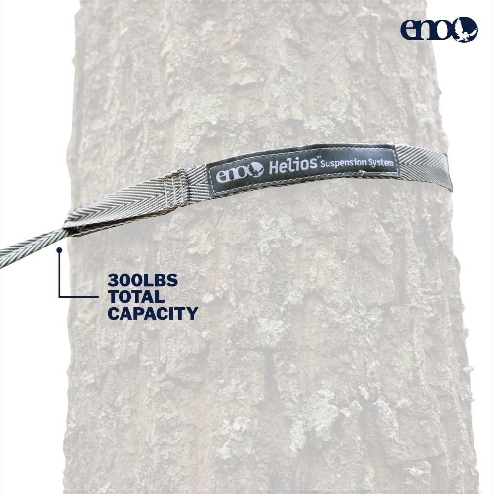Correas de Hamaca ENO Helios Gris 2.46 m 300 kg Capacidad