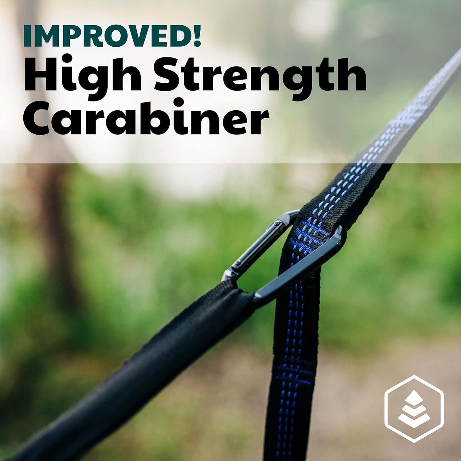 Hamaca Ligera Doble Evergreen Verde para Camping y Mochileros