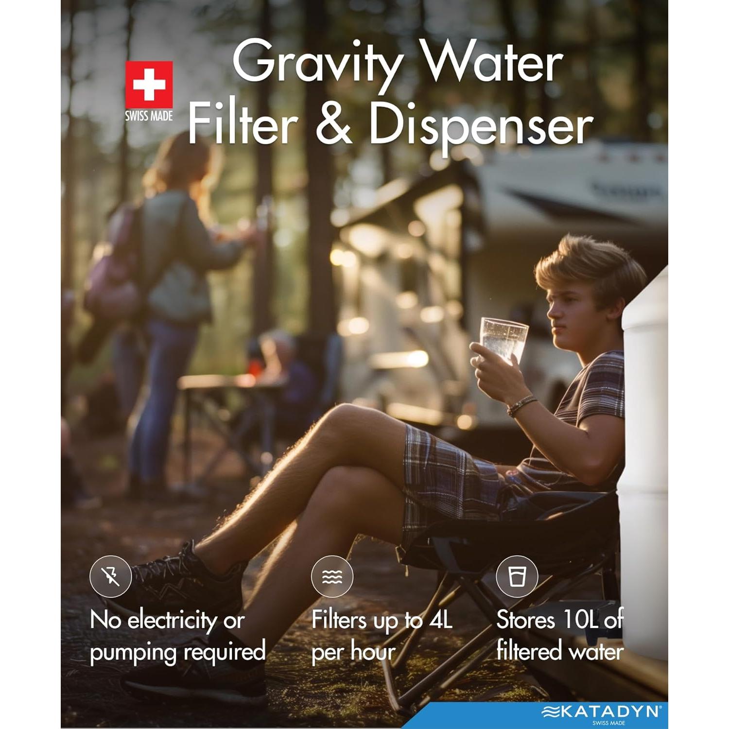 Filtro de Agua Cerámico Katadyn TRK Drip 0.2 Micrones 150,000L