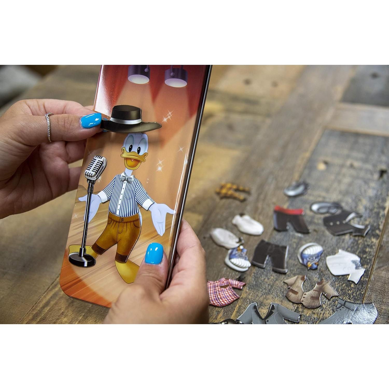 Lata de Muñecas Magnéticas Disney Mickey y Donald 23 Piezas