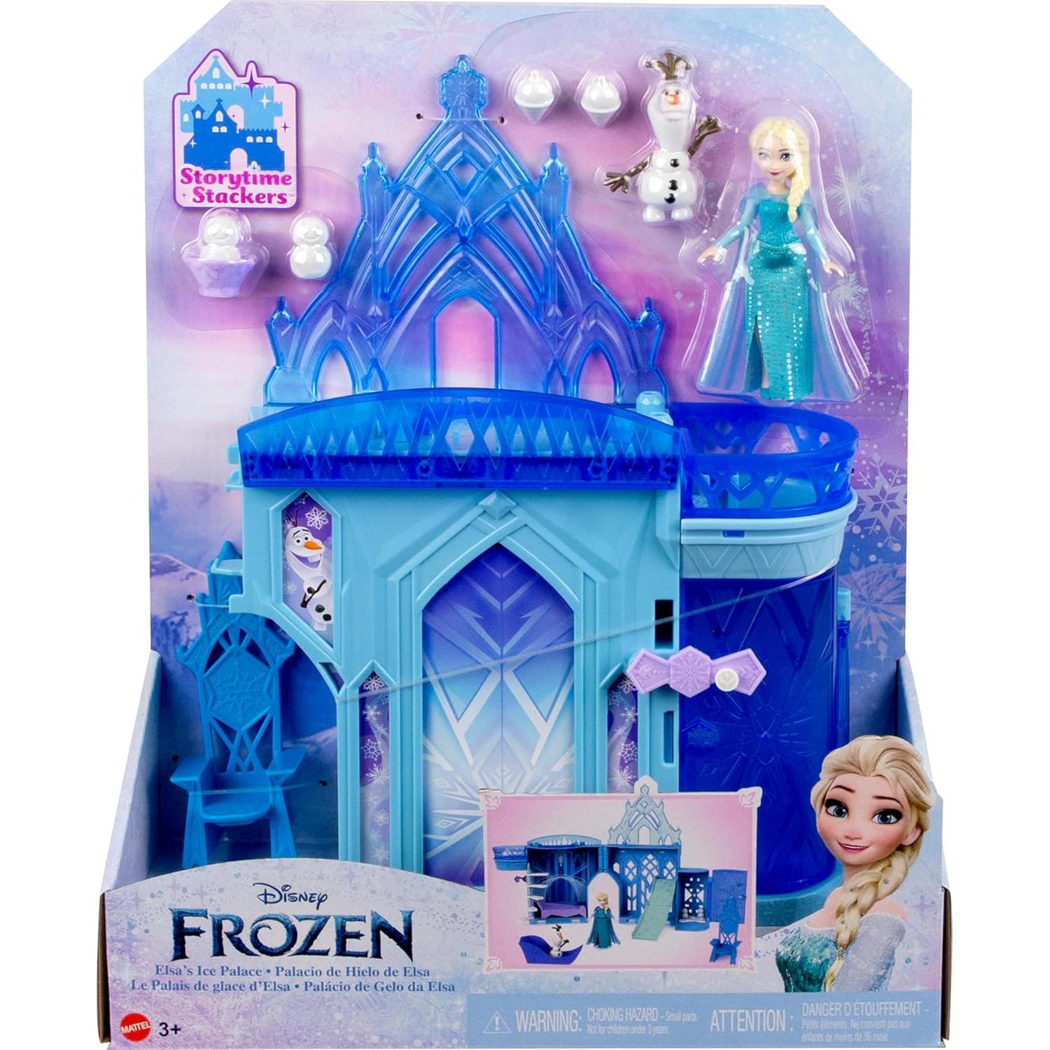 Casa de Muñecas Frozen Mattel Palacio de Hielo Elsa