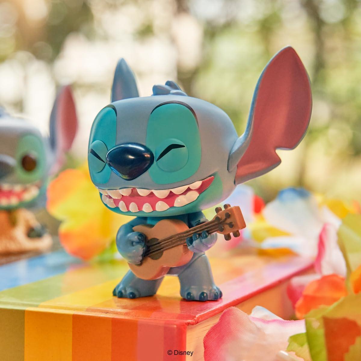 Figura Coleccionable Funko Pop Lilo & Stitch - Stitch Ukelele 9.5cm