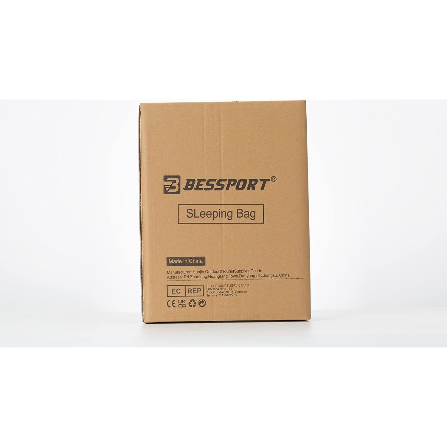 Saco de Dormir Bessport Grande Forrado de Franela -18°C