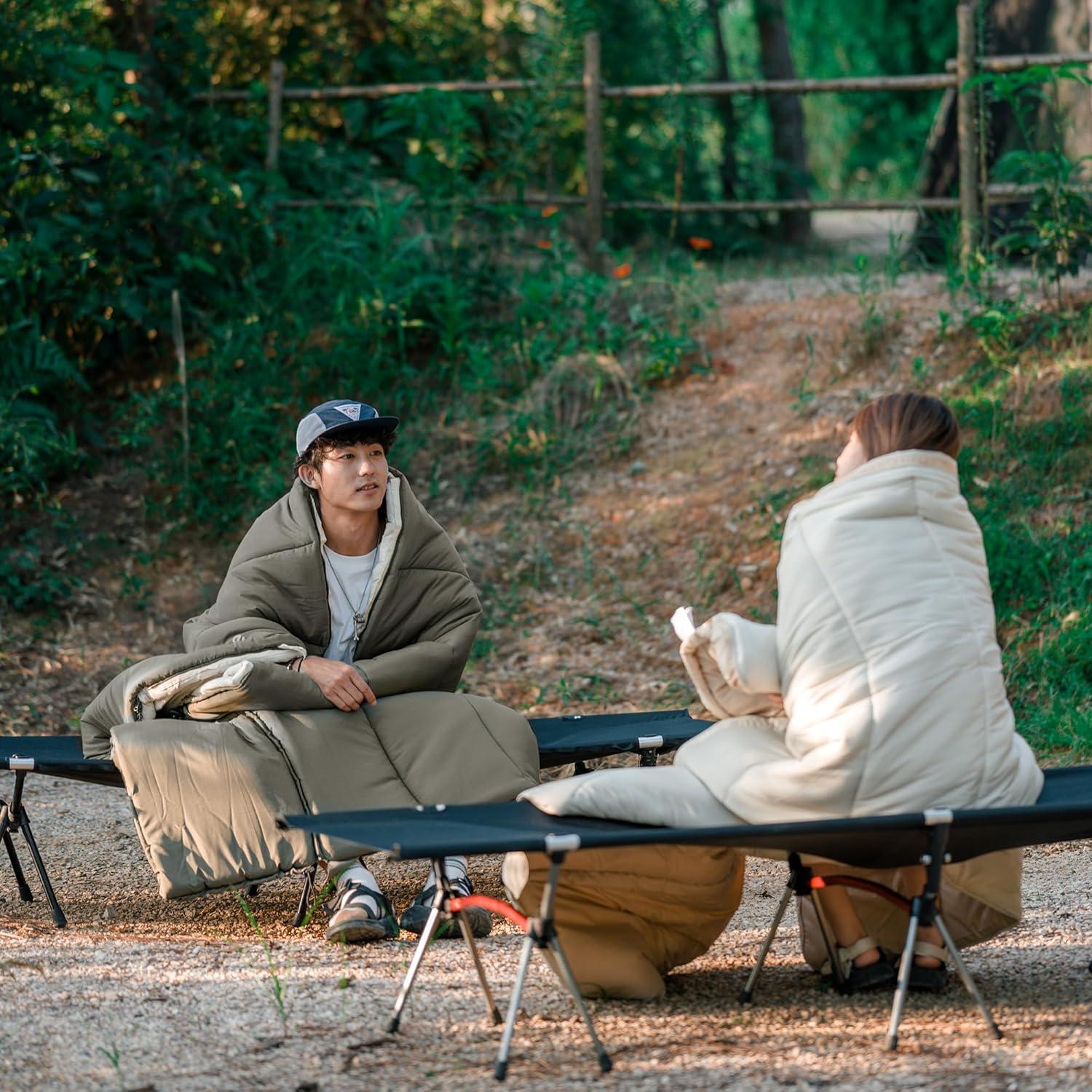 Saco de dormir Naturehike LD150 para camping 1 persona 3 estaciones