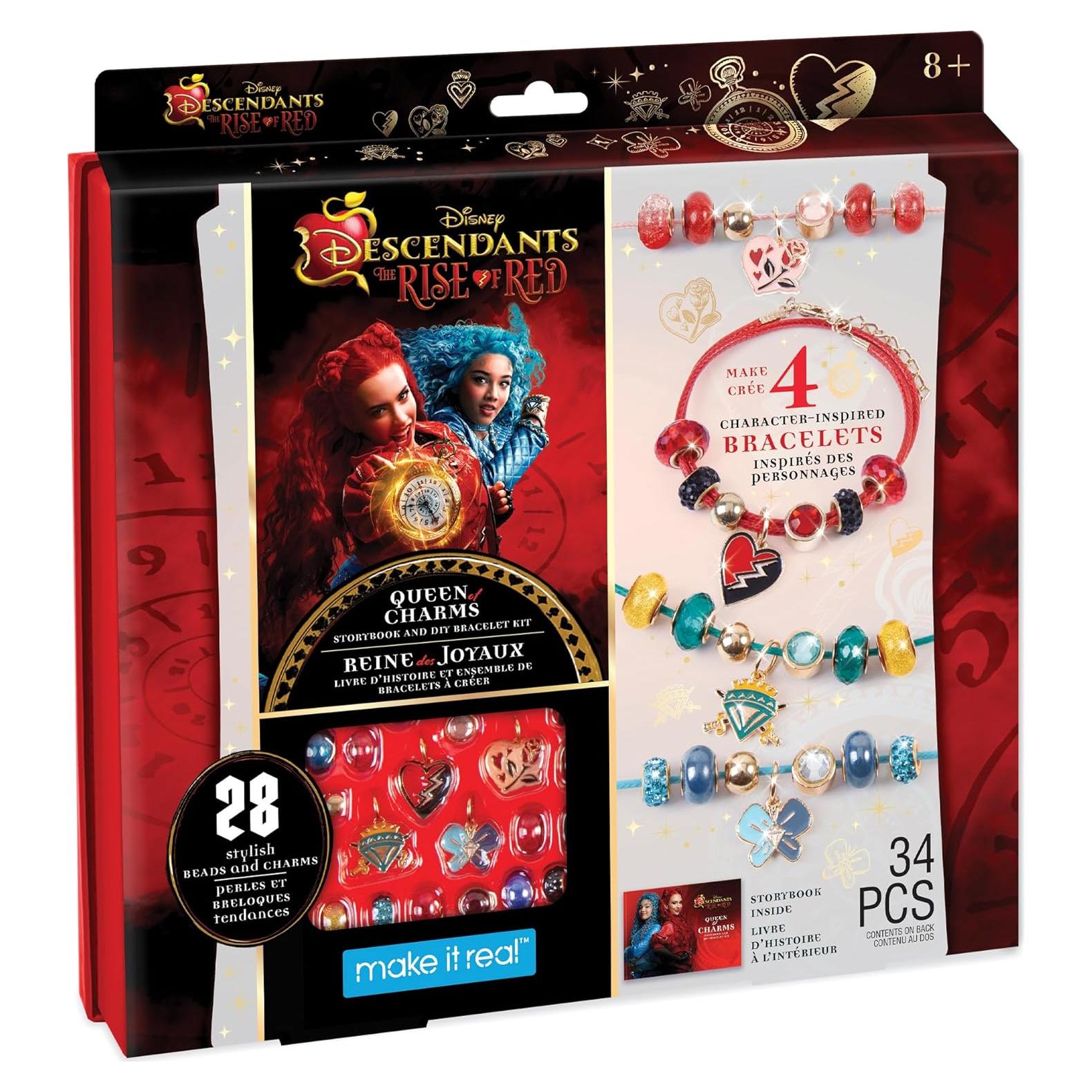 Kit de Joyería DIY Hazlo Real Descendientes 4 34 Piezas